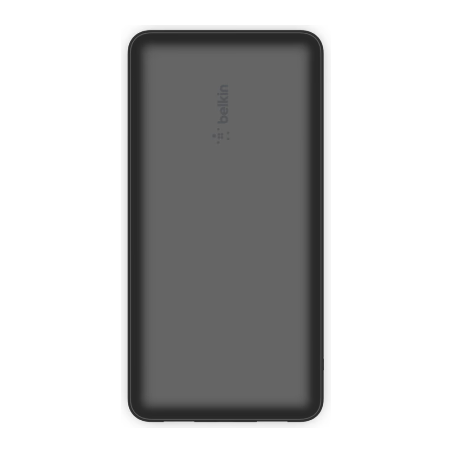 Батарея мобільна Belkin 20000mAh 15W Dual USB-A USB-C Black